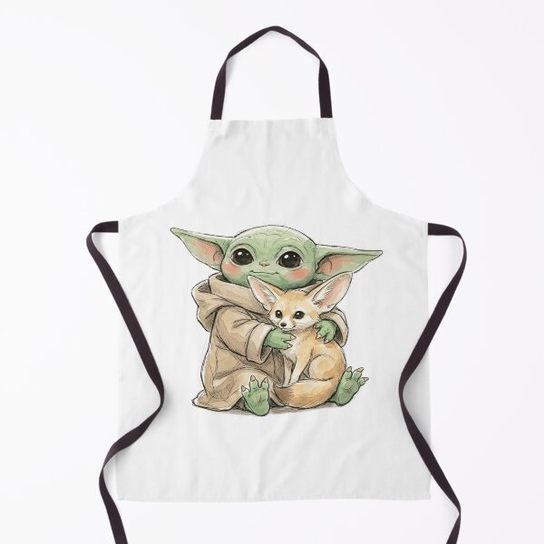 Artikelvorschau, BABY YODA MIT FENNEKFUCHS entworfen und verkauft von LIS AND MELIVERSO.