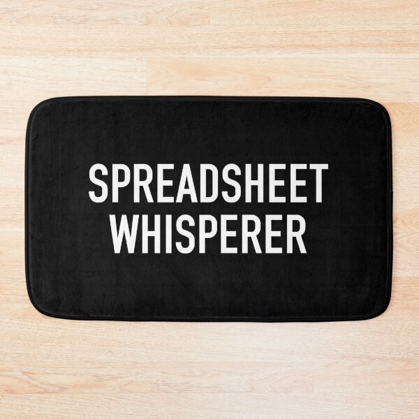 Item preview, Spreadsheet whisprerer - Funny Humor Accountant designed and sold by kamaniyavidya.