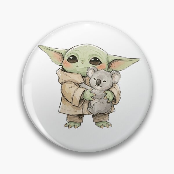 Artikelvorschau, BABY YODA MIT KOALA entworfen und verkauft von LIS AND MELIVERSO.