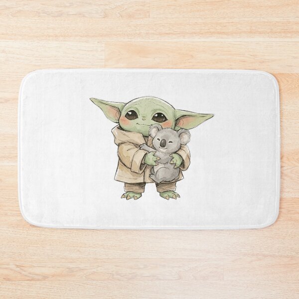 Item preview, BABY YODA WITH KOALA designed and sold by LIS AND MELIVERSO.