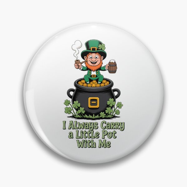 Item preview, toner Saint Patricks Day Weed Shirt Carry a Little Pot designed and sold by VENOM0RIOT.