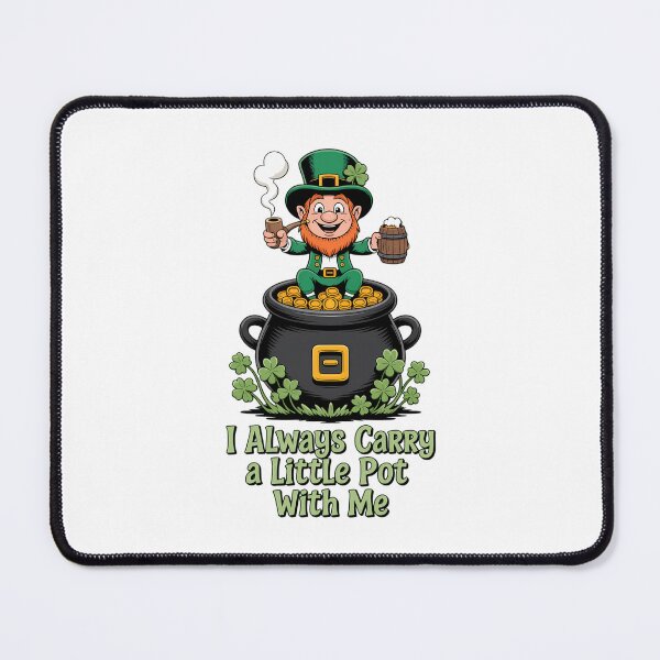 Item preview, toner Saint Patricks Day Weed Shirt Carry a Little Pot designed and sold by VENOM0RIOT.