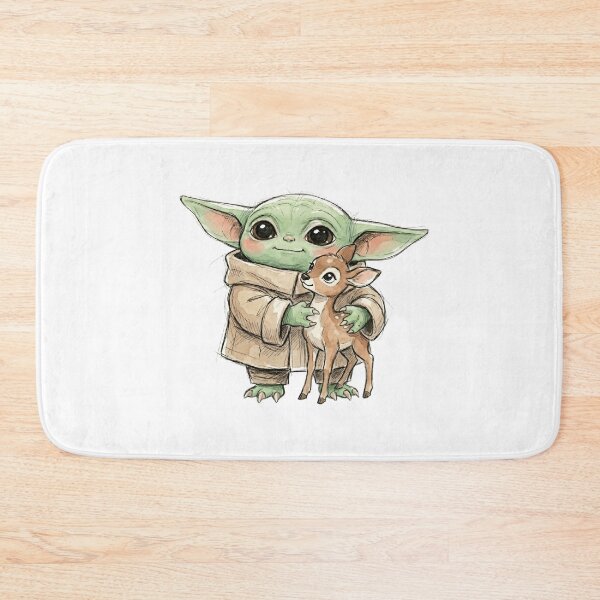 Item preview, BABY YODA WITH DEER designed and sold by LIS AND MELIVERSO.