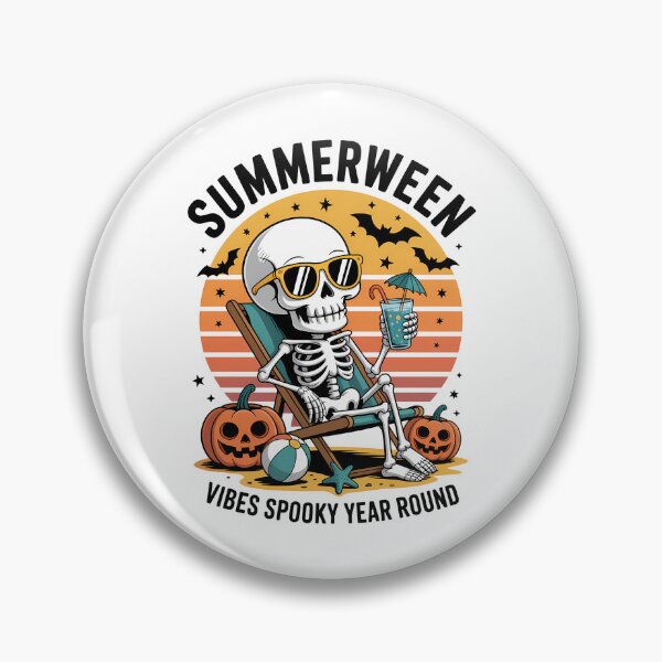 Item preview, Summerween Vibes Spooky Year Round Halloween Spooky Summer designed and sold by VENOM0RIOT.