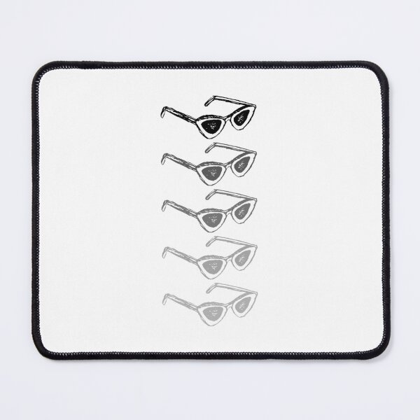 Item preview, Black Sunglasses Fashion Sticker designed and sold by Little Ink Co..