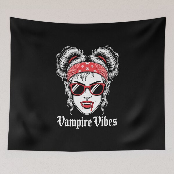 Item preview, Vampire vibes, Messy Bun Vampire Valentine Party designed and sold by VENOM0RIOT.