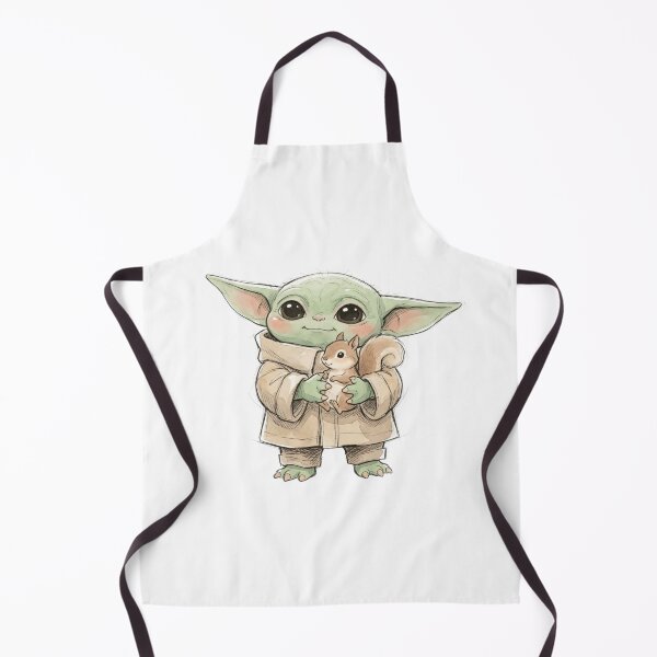 Item preview, BABY YODA WITH SQUIRREL designed and sold by LIS AND MELIVERSO.