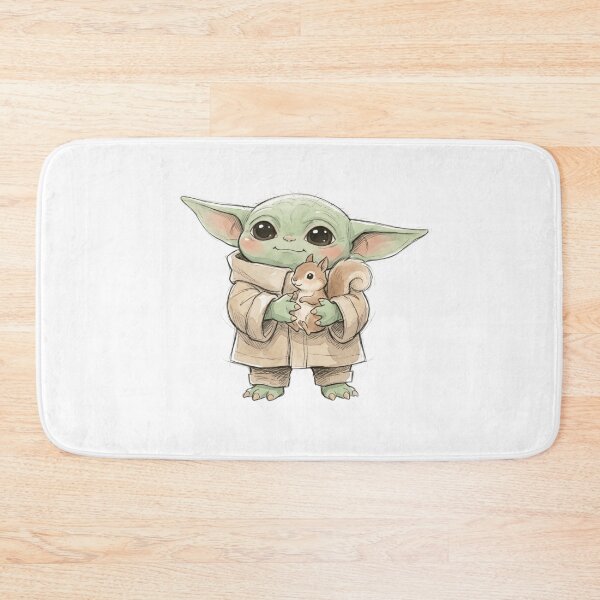 Item preview, BABY YODA WITH SQUIRREL designed and sold by LIS AND MELIVERSO.