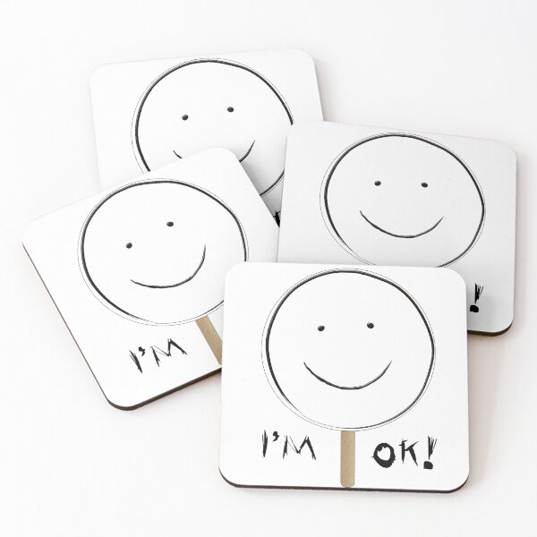 Item preview, I'm OK! designed and sold by Lonesome Dog Art.