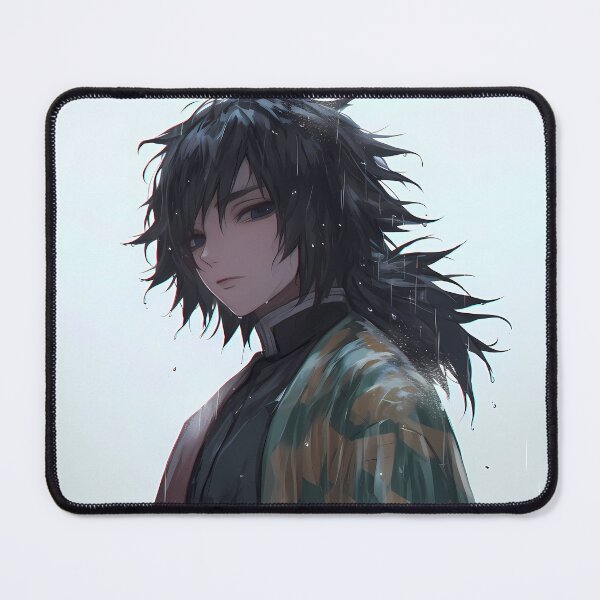 Item preview, Giyu Tomioka Demon Slayer Quiet Rain Profile designed and sold by Tokyonomad.