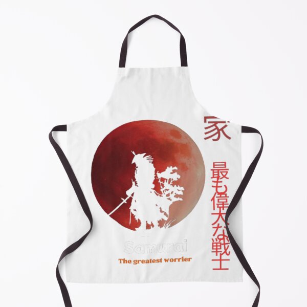 Item preview, Samurai Warrior Red Moon Silhouette – Japanese Samurai Aesthetic Design designed and sold by Epic-49.