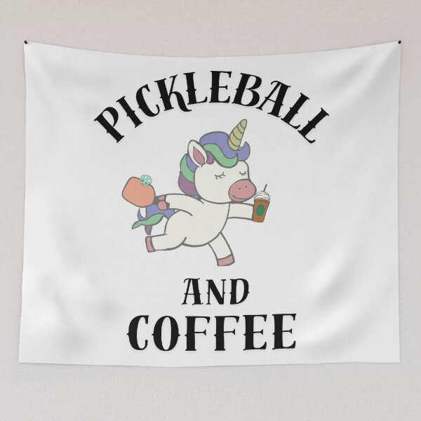Item preview, Pickleball at coffee designed and sold by TaraPen.