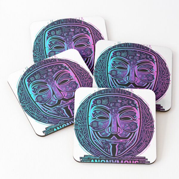 Item preview, Glitch Mask Hacker Anonymous Shirt designed and sold by KurtByteStudio.
