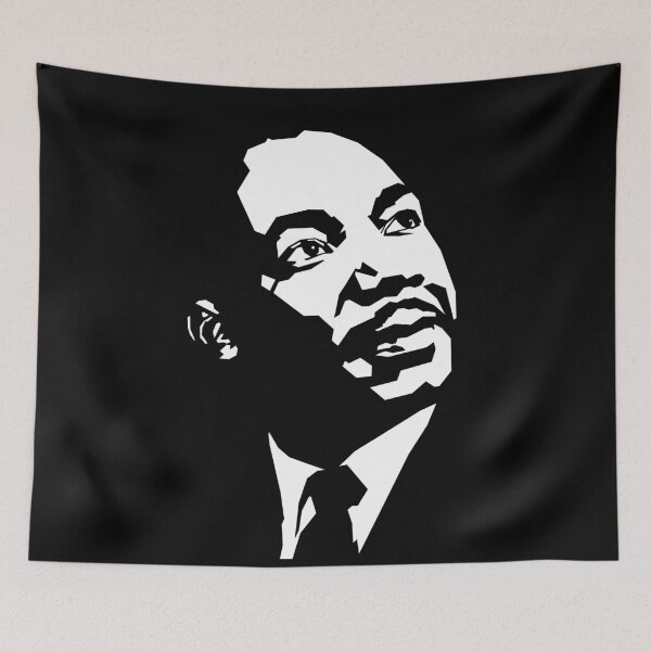 Item preview, Martin Luther King Jr. in Black designed and sold by Wahyu Aji Sadewa.