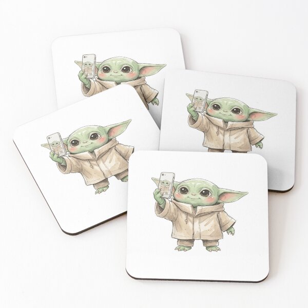 Artikelvorschau, BABY YODA MACHT EIN SELFIE entworfen und verkauft von LIS AND MELIVERSO.