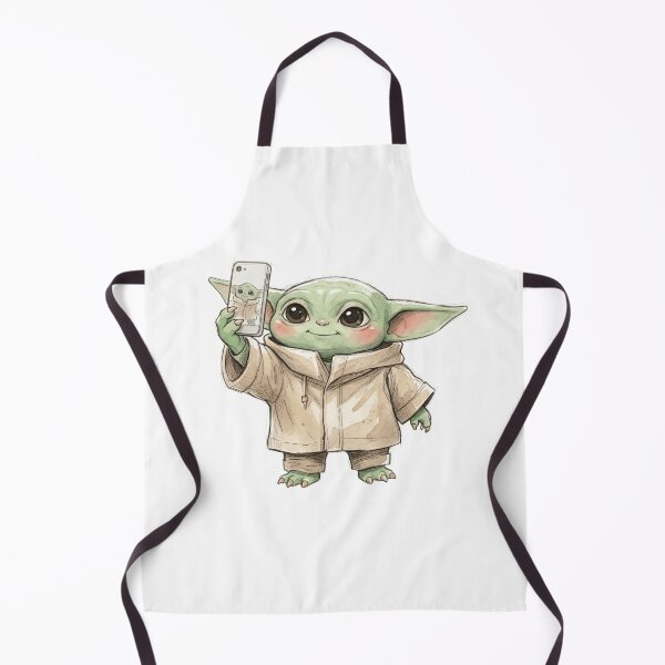 Item preview, BABY YODA TAKING A SELFIE designed and sold by LIS AND MELIVERSO.
