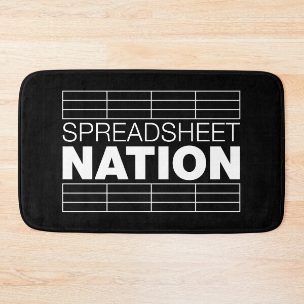 Item preview, Spreadsheet Nation - Funny Spreadsheet Lover designed and sold by kaneishiayuvi.