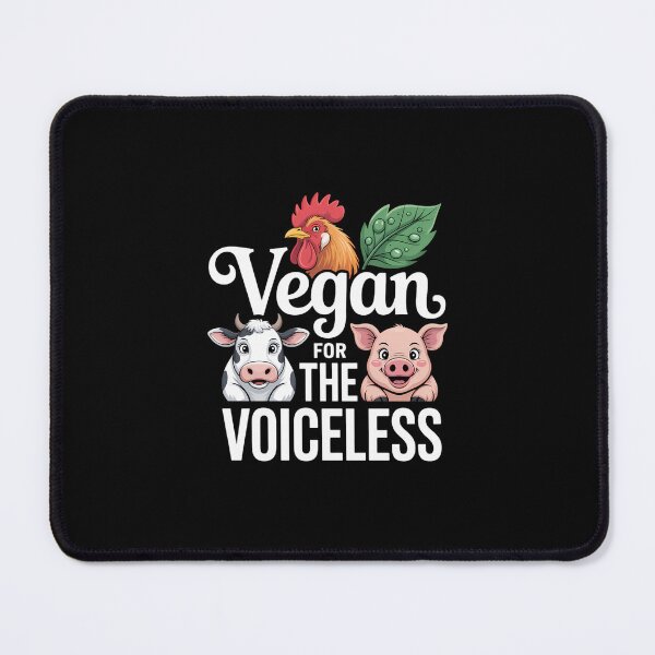Item preview, Vegan For The Voiceless - Save Animals Pro Vegan designed and sold by VENOM0RIOT.