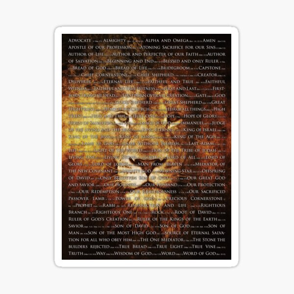 Item preview, The Names of God designed and sold by dtkindling.