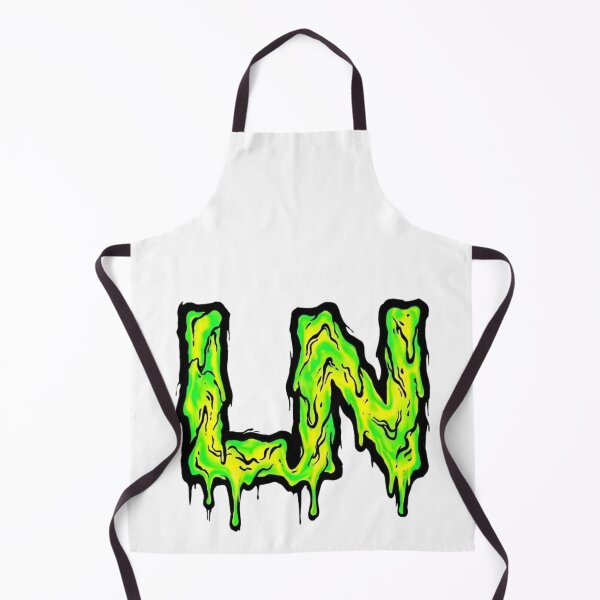 Item preview, LN Slime Drip Letters Green Grunge Sticker designed and sold by Nubecitabru.