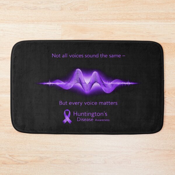 Item preview, Not All Voices Sound the Same – Huntington’s Disease Awareness Design designed and sold by Mirgonhood.