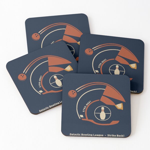 Item preview, Galactic Bowling League - Strike Back a Star Wars Parody designed and sold by VoglR.