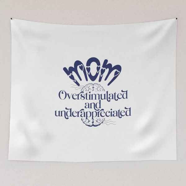 Item preview, Overstimulated and Underappreciated designed and sold by DesignMindSG.