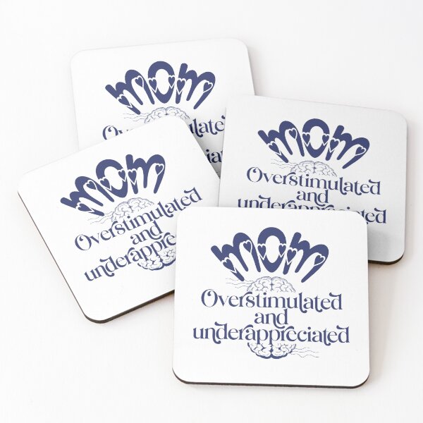 Item preview, Overstimulated and Underappreciated designed and sold by DesignMindSG.