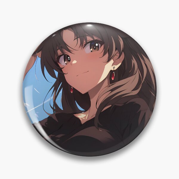 Item preview, Shiho Nishizumi Girls Und Panzer Summer Sun Hat Sky Portrait designed and sold by Tokyonomad.