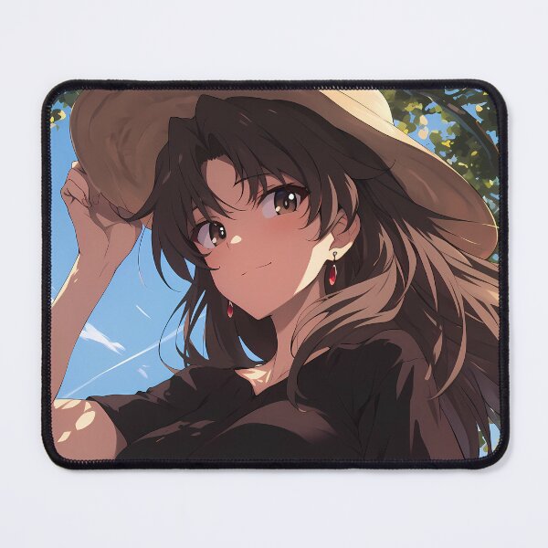 Item preview, Shiho Nishizumi Girls Und Panzer Summer Sun Hat Sky Portrait designed and sold by Tokyonomad.