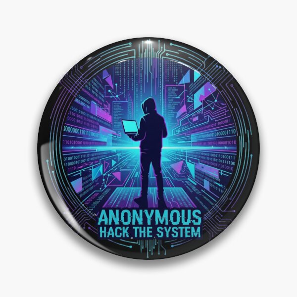 Artikelvorschau, Digital Horizon Hacker Anonymous Shirt entworfen und verkauft von KurtByteStudio.