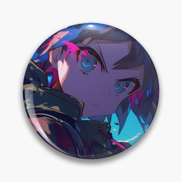 Item preview, Makoto Naegi Danganronpa Neon Alley Determined Look designed and sold by Tokyonomad.