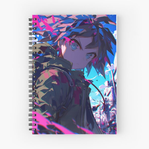 Item preview, Makoto Naegi Danganronpa Neon Alley Determined Look designed and sold by Tokyonomad.
