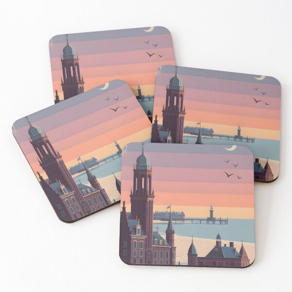 Item preview, Vintage The Hague / Den Haag Netherlands Sticker designed and sold by FestivityFinds.
