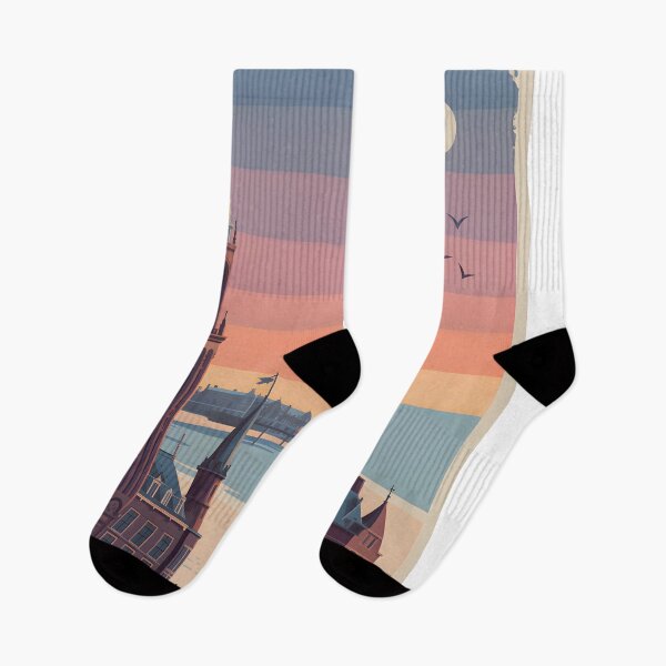 Item preview, Vintage The Hague / Den Haag Netherlands Sticker designed and sold by FestivityFinds.