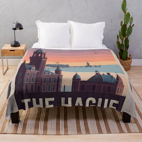 Item preview, Vintage The Hague / Den Haag Netherlands Sticker designed and sold by FestivityFinds.