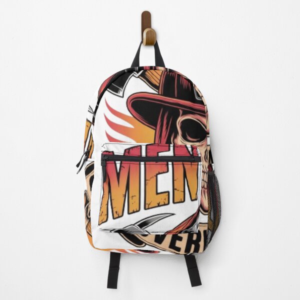 Item preview, Mentally Overloaded Skull Firefighter Streetwear Graphic designed and sold by NewUSShop.