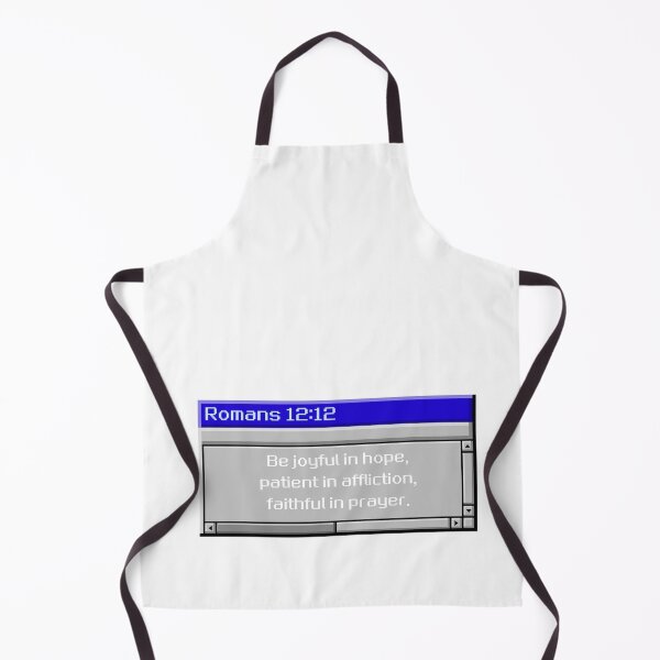 Item preview, Romans 12:12 Retro Scripture Window Design designed and sold by DesignsByMom.