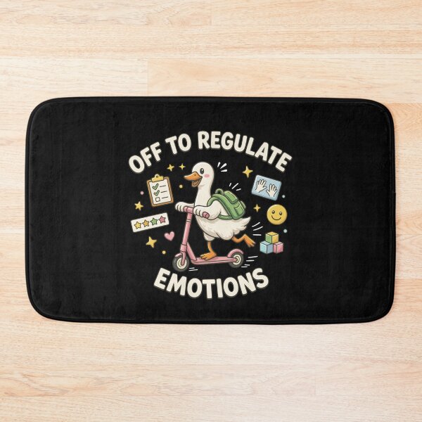 Item preview, Off to Regulate Emotions Funny Goose ABA Therapy Therapist designed and sold by AnitaBice.