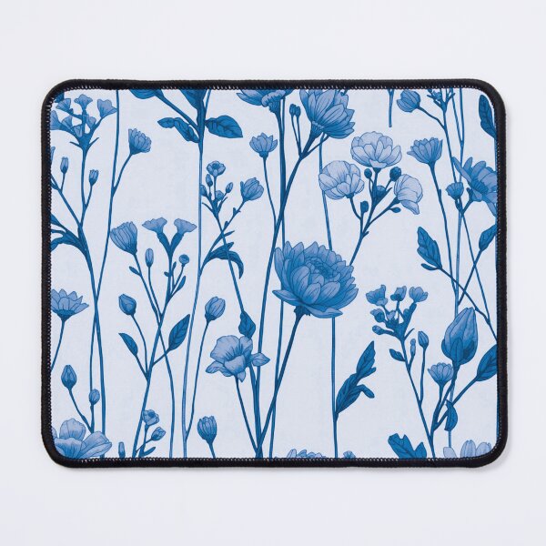 Item preview, Azure Blue Long Stem Spring Flowers designed and sold by burbankdesigns.