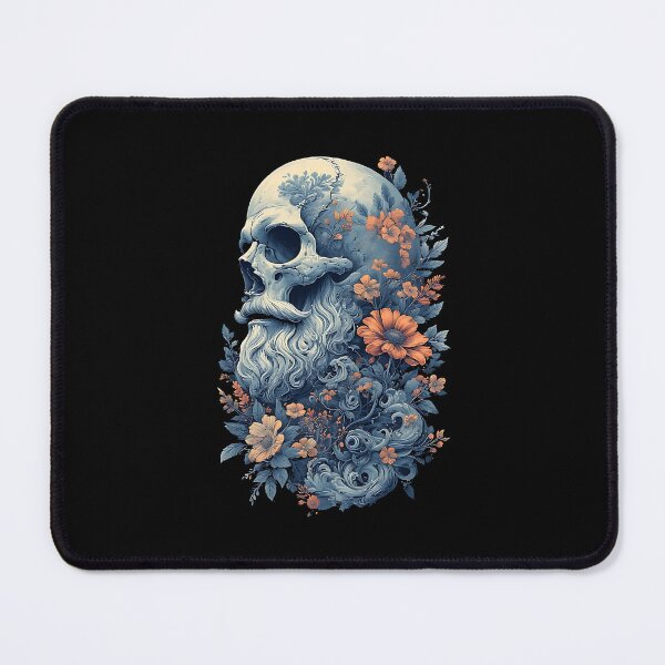 Item preview, Floral Skull designed and sold by UrbanPrts.