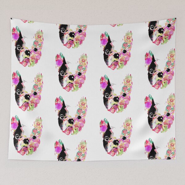 Item preview, french bulldog watercolor portrait || Gilbert designed and sold by freeinthelines.
