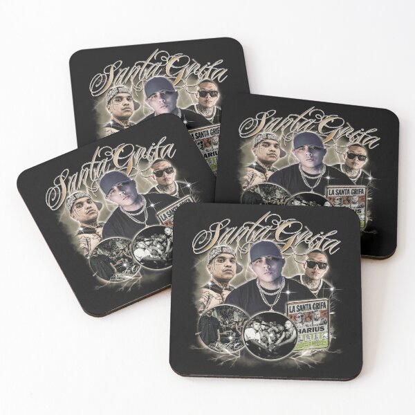 Item preview, La Santa Grifa - Mexican underground rap group designed and sold by BonitaAdamsonCo.