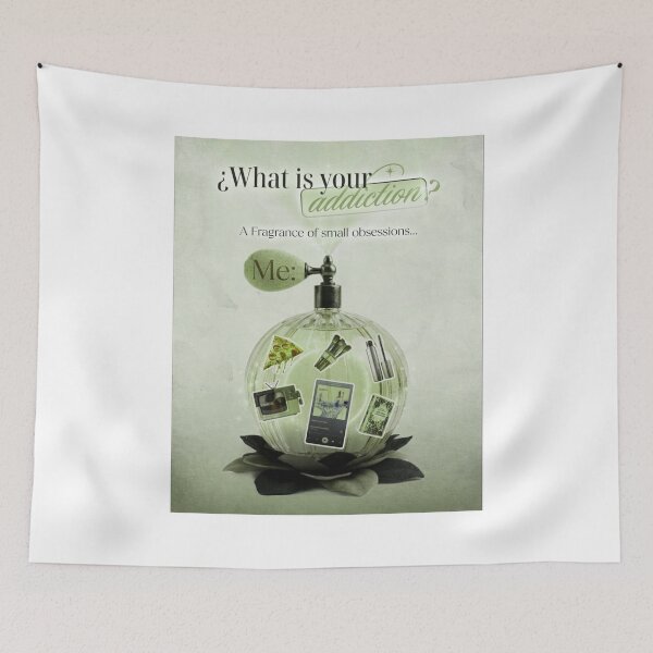 Item preview, WHAT IS YOUR ADDICTION VINTAGE AESTHETIC COLLAGE PISTACHIO PALE designed and sold by melyverso.