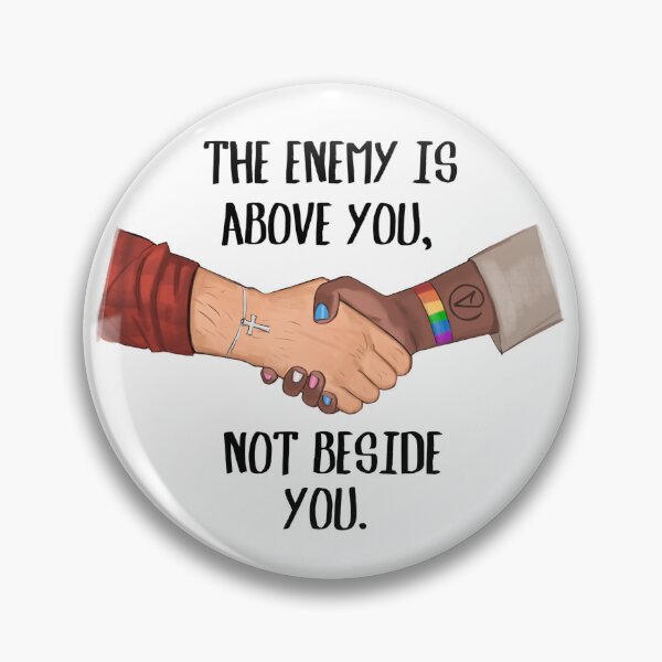 Item preview, Anti Culture War- The Enemy is Above You, Not Beside You.  designed and sold by aldwynbob.
