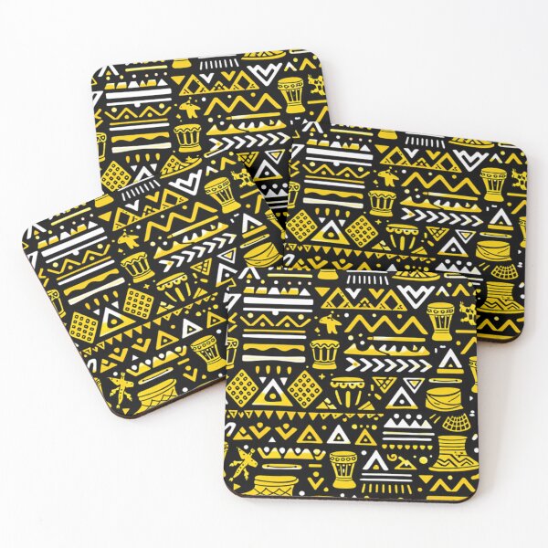 Item preview, Garifuna Flag Pattern – Belizean Cultural Geometric Design designed and sold by ezsketch25.