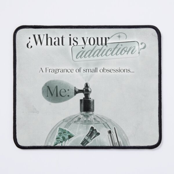 Item preview, WHAT IS YOUR ADDICTION VINTAGE AESTHETIC COLLAGE DUSTY AZURE designed and sold by melyverso.