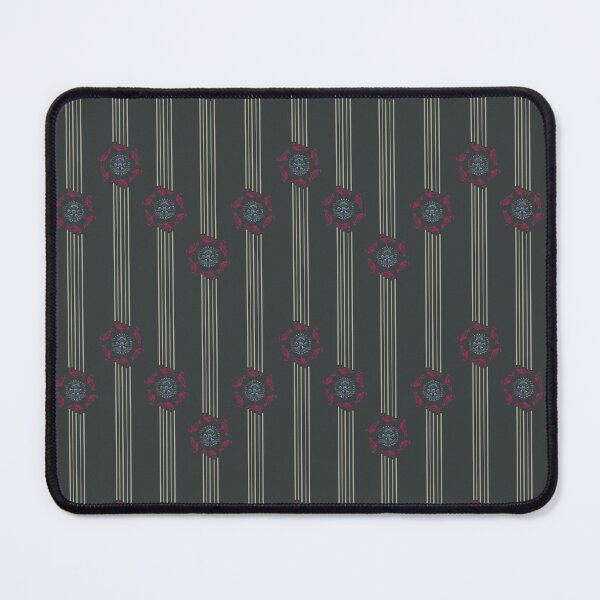 Item preview, Duluth Seagulls Radial and Vertical Stripes Red on Gray designed and sold by Digitalmyth's Designs.