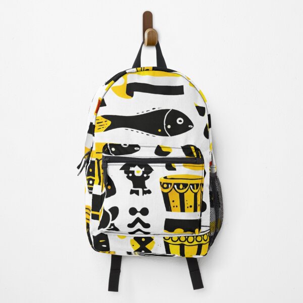 Item preview, Garifuna Flag Symbol Pattern – Cultural Drum & Heritage Design designed and sold by ezsketch25.