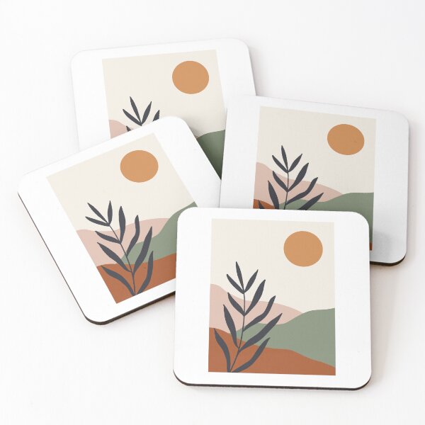 Item preview, Boho Mountain Sunrise - Modern Bohemian designed and sold by mauraurus.